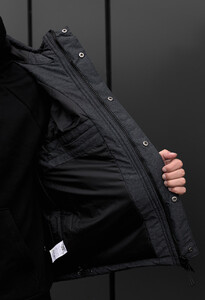 Фото - Зимова куртка для хлопців Staff qux black & graphite - Men box