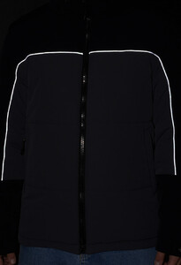 Фото - Базова зимова куртка Staff im black & gray reflective - Men box