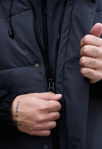 Фото - Теплая мужская куртка Staff ho black & gray - Men box