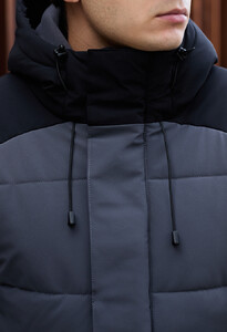 Фото - Теплая мужская куртка Staff ho black & gray - Men box