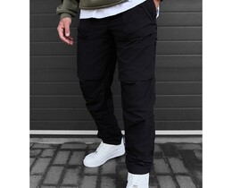 Фото - Утепленные штаны черного цвета Staff do black fleece - Men box