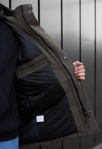 Фото - Парка цвета темный хаки Staff st dark khaki - Men box
