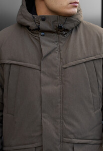 Фото - Парка цвета темный хаки Staff st dark khaki - Men box