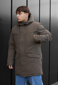 Фото - Парка цвета темный хаки Staff st dark khaki - Men box