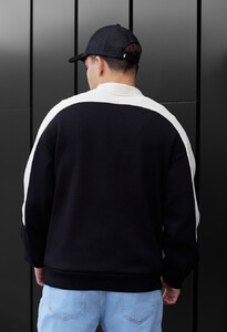 Фото - Молодежный свитшот Staff black & milk oversize fleece - Men box