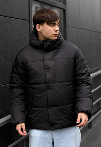 Фото - Базовая зимняя куртка Staff kas black - Men box