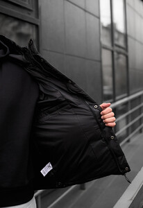 Фото - Базовая зимняя куртка Staff kas black - Men box