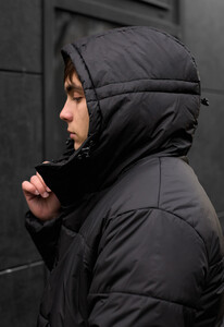Фото - Базовая зимняя куртка Staff kas black - Men box