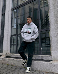 Фото - Худі Staff x Вітер Степовий "Бармен" oversize fleece - Men box