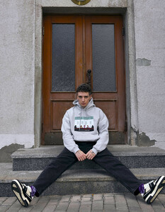 Фото - Худі Staff x Вітер Степовий "Бармен" oversize fleece - Men box