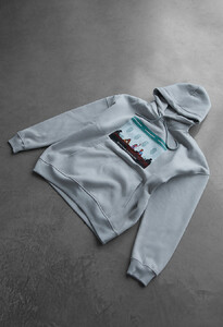 Фото - Худі Staff x Вітер Степовий "Бармен" oversize fleece - Men box