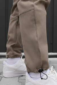 Фото - Светло-коричневые штаны Staff cu light brown fleece - Men box