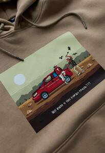 Фото - Худі Staff x Вітер Степовий "Кури гриль" oversize fleece - Men box