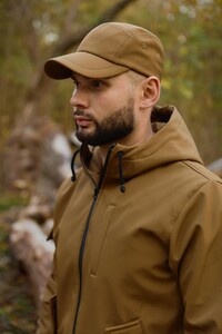 Фото - Демісезонна кепка від Intruder soft shell в кольорі койот - Men box