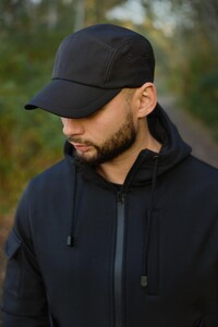 Фото - Кепка в чорному кольорі від бренду Intruder soft shell - Men box