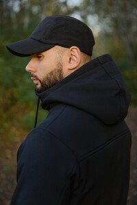 Фото - Кепка в чорному кольорі від бренду Intruder soft shell - Men box
