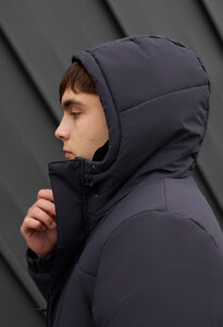 Фото - Зимняя темно-синяя куртка Staff qux navy - Men box
