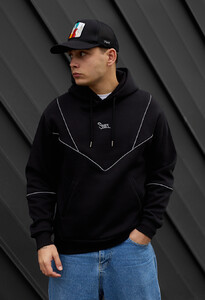 Фото - Тепле худі Staff black logo reflective fleece oversize - Men box