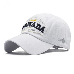 Фото - Бейсболка от бренда Sport Line белая с логотипом Canada - Men box