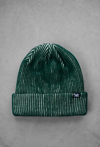 Фото - Яскрава молодіжна шапка Staff beige & green stripes - Men box