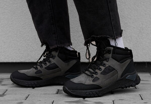Фото - Универсальные мужские кроссовки Staff black & gray - Men box