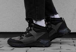 Фото - Универсальные мужские кроссовки Staff black & gray - Men box