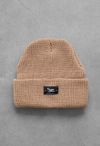 Фото - Универсальная унисекс шапка Staff 20 beige - Men box