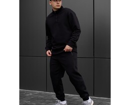 Фото - Чоловічий костюм на флісі Staff tap black fleece - Men box