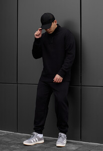Фото - Чоловічий костюм на флісі Staff tap black fleece - Men box