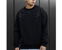 Фото - Зимний свитшот Staff lightning reflective oversize fleece - Men box