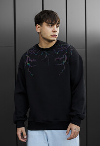 Фото - Зимний свитшот Staff lightning reflective oversize fleece - Men box