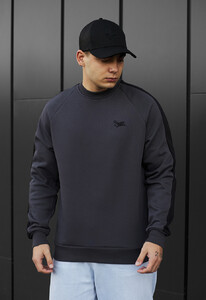 Фото - Свитшот на флисе Staff dark gray line logo fleece - Men box