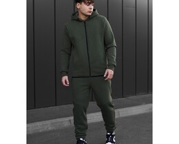 Фото - Спортивний костюм на флісі Staff ni khaki fleece - Men box