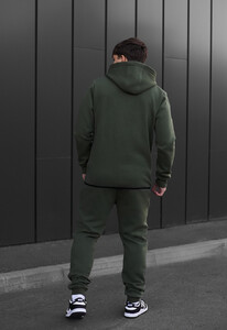 Фото - Спортивний костюм на флісі Staff ni khaki fleece - Men box