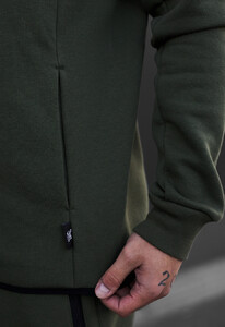 Фото - Спортивний костюм на флісі Staff ni khaki fleece - Men box