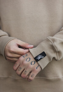 Фото - Утепленный свитшот Staff light brown basic fleece - Men box