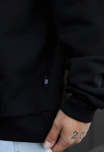 Фото - Базове худі на зиму Staff black basic oversize fleece - Men box