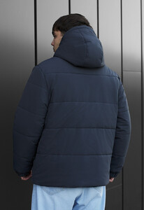 Фото - Зимняя куртка в сером цвете Staff golu gray - Men box