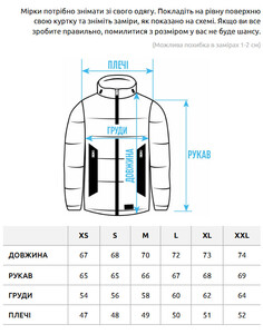 Фото - Зимняя куртка в сером цвете Staff golu gray - Men box