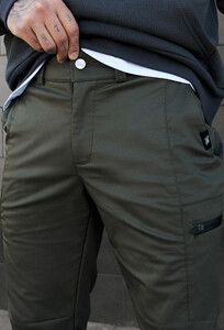 Фото - Штаны карго на флисе Staff do cargo khaki fleece - Men box