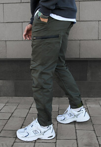 Фото - Штаны карго на флисе Staff do cargo khaki fleece - Men box