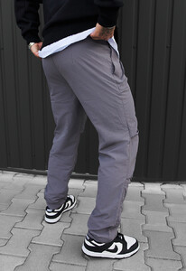 Фото - Утеплені сірі штани Staff do gray fleece - Men box