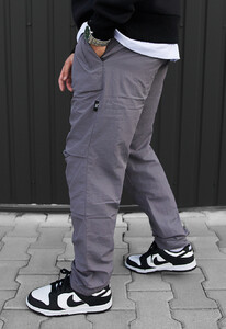 Фото - Утеплені сірі штани Staff do gray fleece - Men box