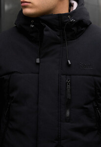 Фото - Базовая зимняя куртка Staff pix black - Men box