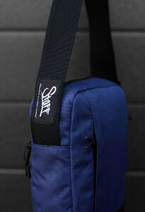 Фото - Молодіжна чоловіча сумка через плече Staff navy - Men box