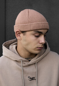 Фото - Бежевая шапка бини Staff beige - Men box