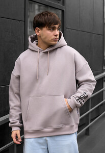 Фото - Худі з принтом на спині Staff red sun oversize fleece - Men box
