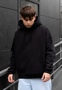 Фото - Зимове молодіжне худі Staff panther oversize fleece - Men box