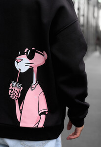 Фото - Зимове молодіжне худі Staff panther oversize fleece - Men box