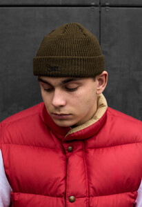 Фото - Шапка у кольорі темний хакі Staff dark khaki logo - Men box